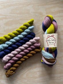  Winter Turns to Spring Mini Skein Bundle - MERINO WOOL