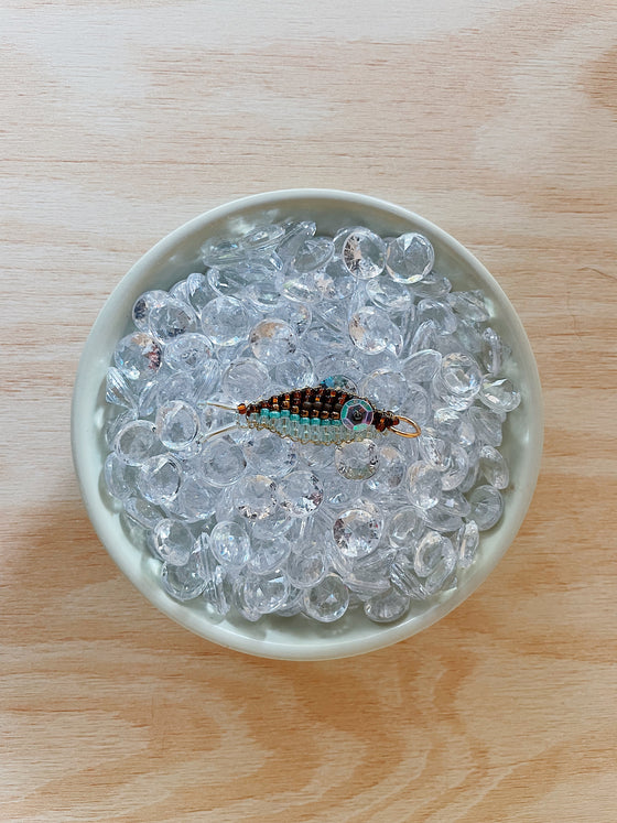 TACKLE BOX - Beaded Fish Charms (Extra Large)