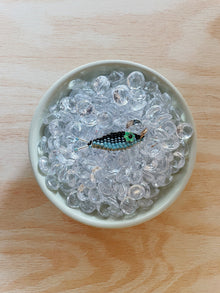 TACKLE BOX - Beaded Fish Charms (Large Flower Eye)