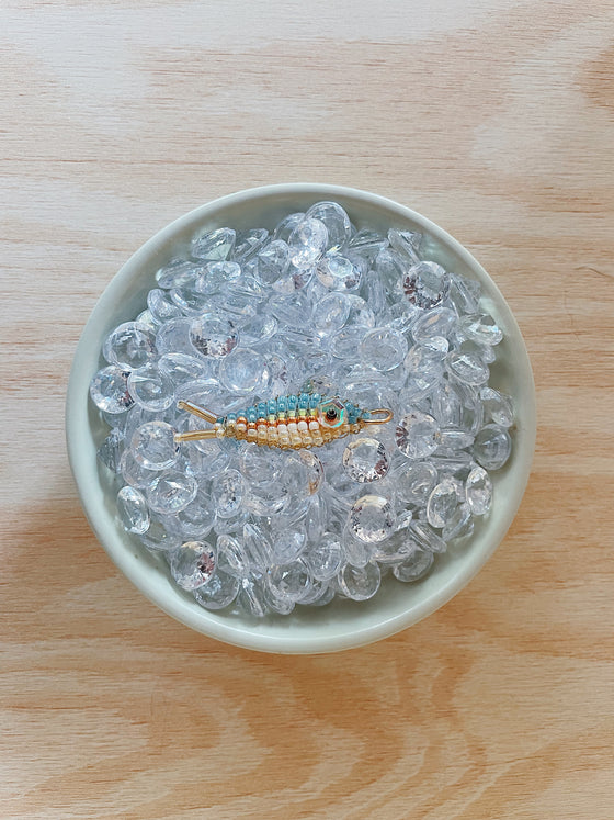 TACKLE BOX - Beaded Fish Charms (Large)