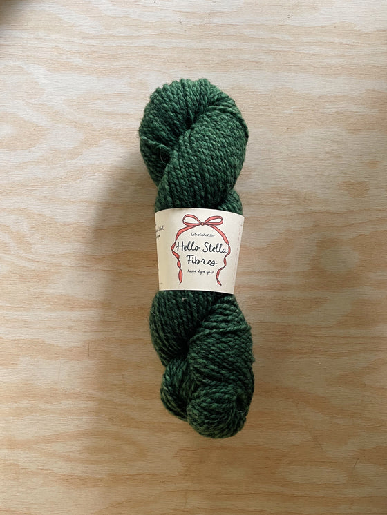 Wild Wool PEI - Evergreen (barber pole base)