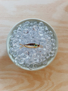  TACKLE BOX - Beaded Fish Charms (Small Flower Eye)