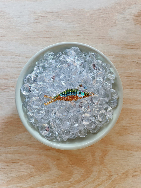 TACKLE BOX - Beaded Fish Charms (Large)